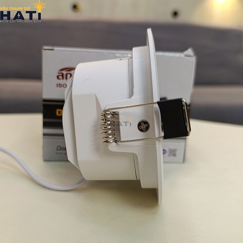 Đèn âm trần Anfaco AFC 618 màu trắng - đen 3w - 5w - 7w -12w