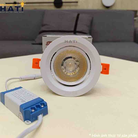 Đèn âm trần Anfaco AFC 727 sử dụng chip led hiện đại