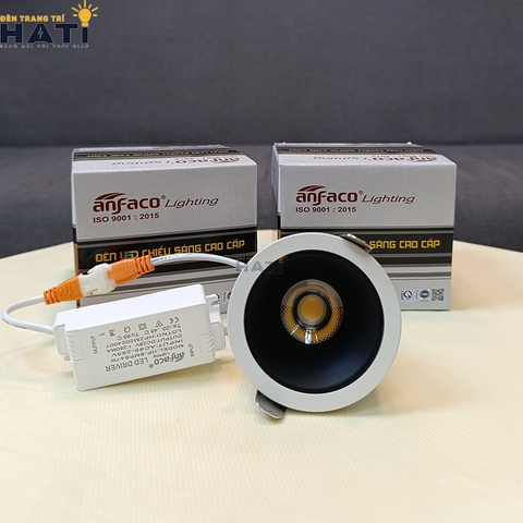 Đèn Âm Trần Anfaco AFC 736 Bóng LED COB Chipa Bridgelux