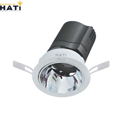Đèn âm trần Anfaco AFC 749 màu trắng - đen 10w