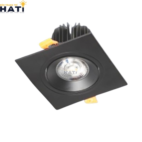Đèn âm trần Anfaco AFC 767 màu đen 9w - 12w
