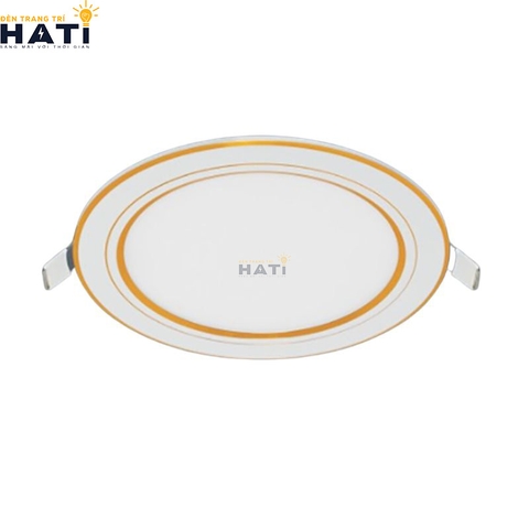Đèn âm trần Anfaco viền vàng AFC 409V 9w - 12w