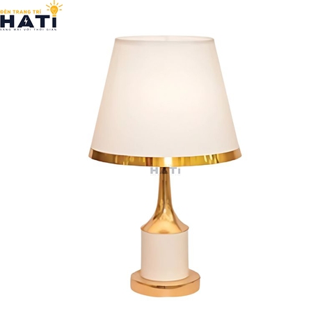 Đèn bàn tân cổ điển Lussine màu trắng