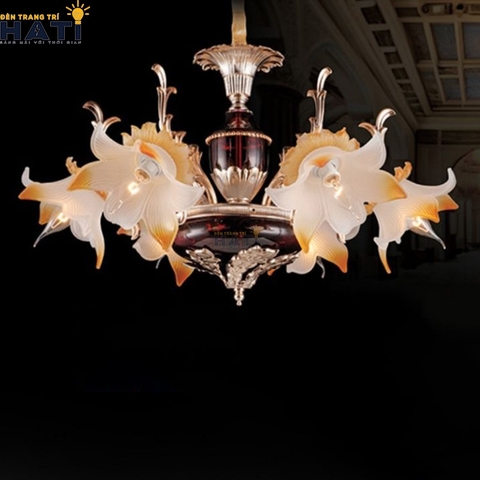 Đèn chùm cổ điển Cynos 6 bóng