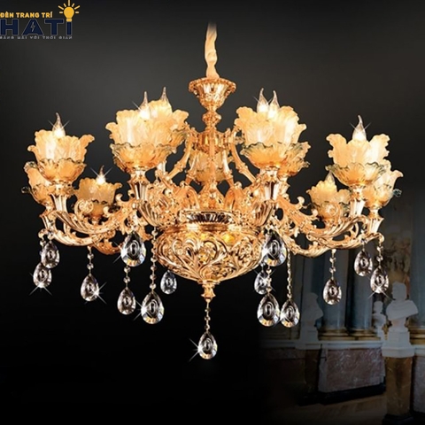 Đèn chùm cổ điển Endos 15 bóng