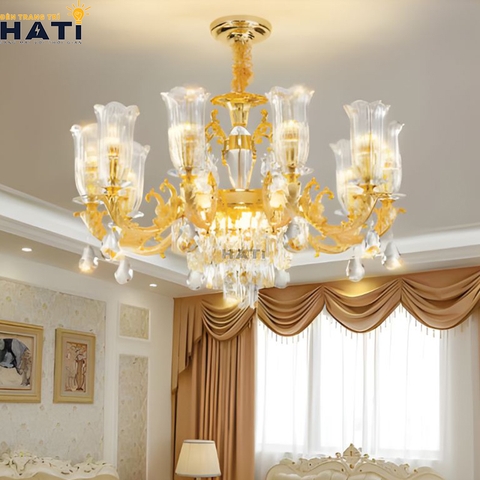 Đèn chùm cổ điển Listic 8 bóng