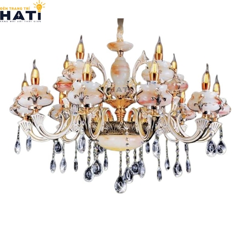 Đèn chùm cổ điển Maxillo 15 bóng