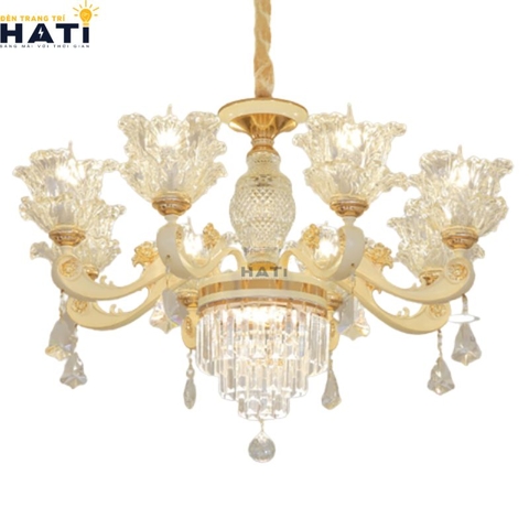 Đèn chùm cổ điển Milaka 8 bóng