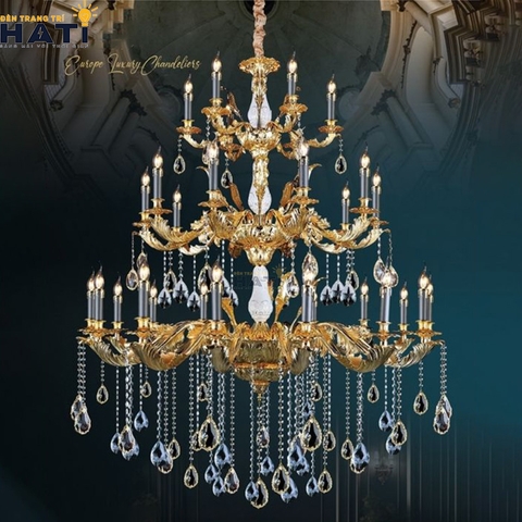 Đèn chùm cổ điển Mortery 31 bóng