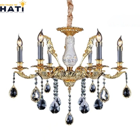 Đèn chùm cổ điển Mortery 6 bóng