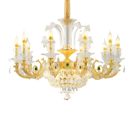 Đèn chùm cổ điển Neat 8 bóng