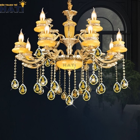 Đèn chùm cổ điển Nici 12 bóng