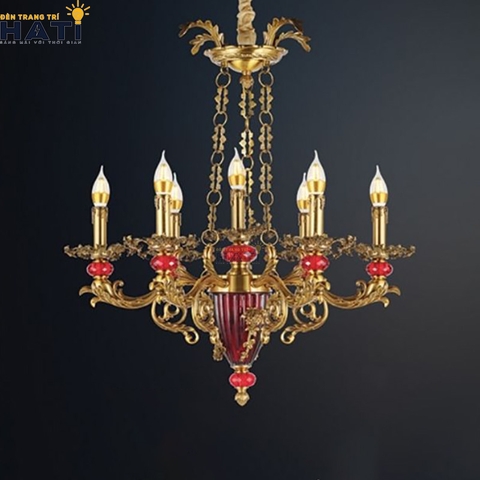 Đèn chùm cổ điển Nostic 7 bóng