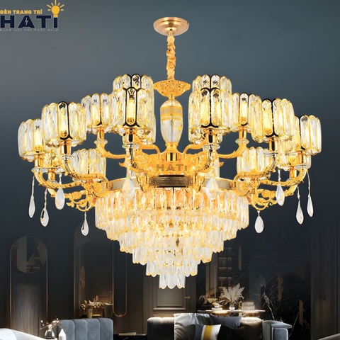 Đèn chùm cổ điển Organi 8+4 bóng