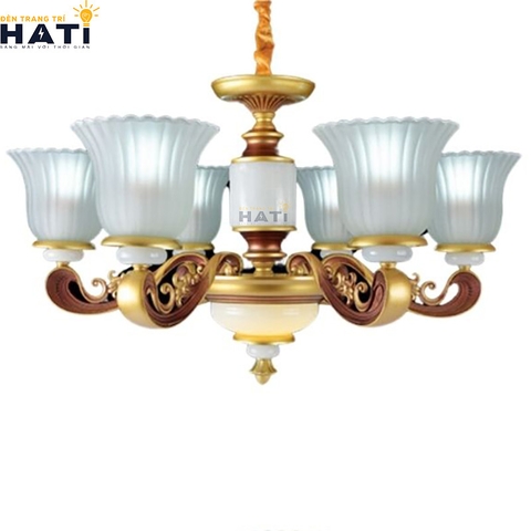 Đèn chùm cổ điển Pedit 6 bóng