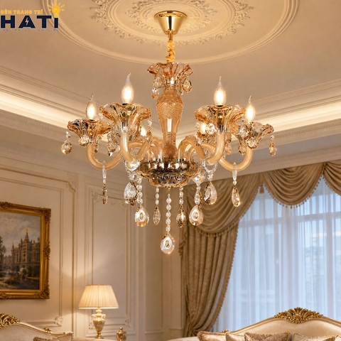 Đèn chùm cổ điển Sible 6 bóng