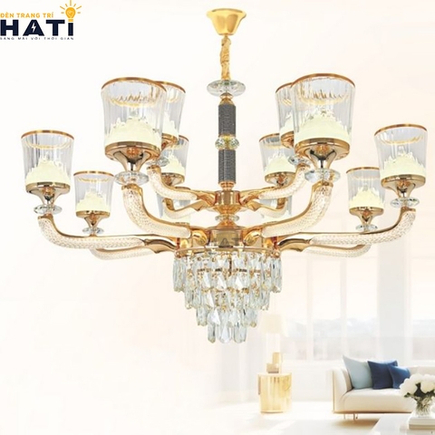 Đèn chùm led Brody 12 LED