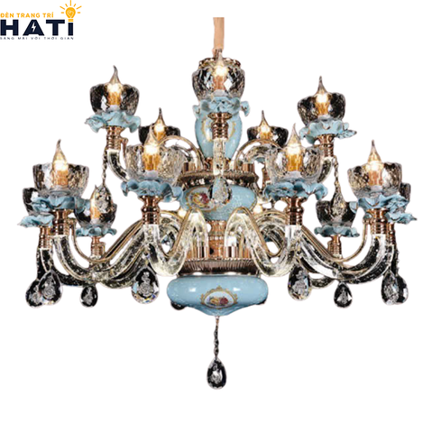 Đèn chùm led Slister 8605 15 tay