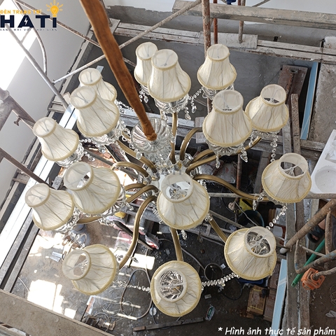 Đèn chùm pha lê Harvest 15 bóng