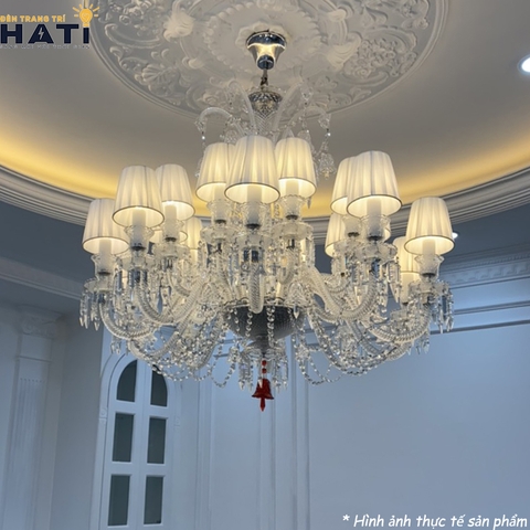 Đèn chùm pha lê Madi 20 bóng