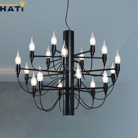 Ánh sáng vàng ấm áp của đèn chùm Atura
