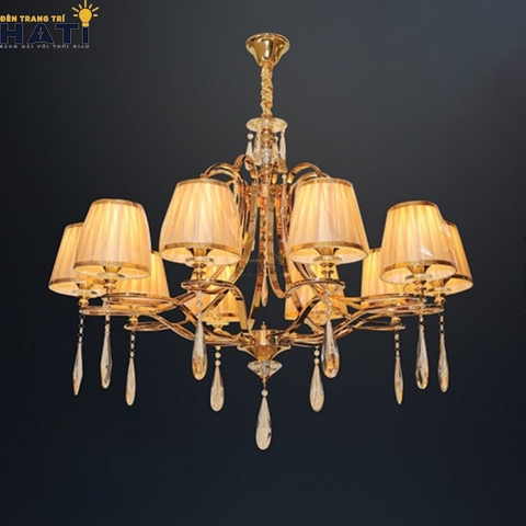 Kích thước đèn chùm Brezy 10 bóng 980mm