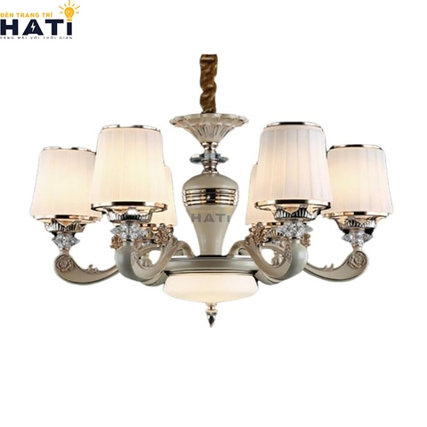 Đèn chùm tân cổ điển Domestic 6 bóng