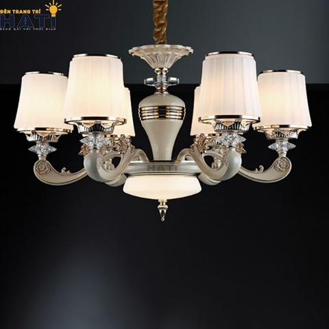 Đèn chùm tân cổ điển Domestic 6 bóng