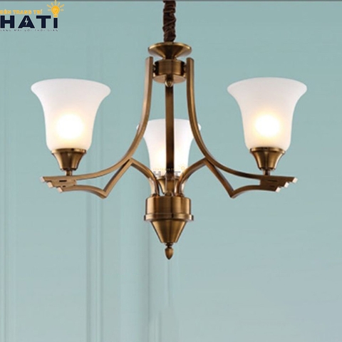 Đèn chùm Humi 3 bóng trang trí phòng ngủ