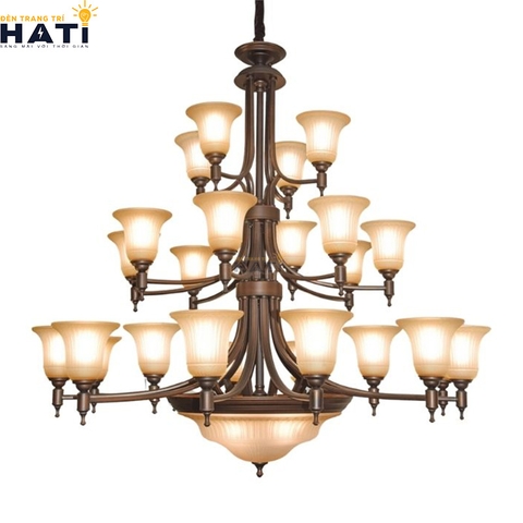 Đèn chùm tân cổ điển Pipo