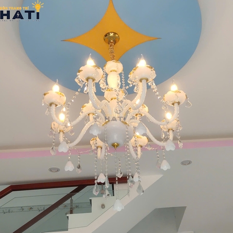 Đèn chùm thủy tinh Benedict - HTC 001A/12