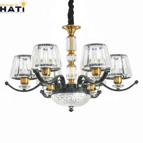 Đèn chùm thuỷ tinh Oris