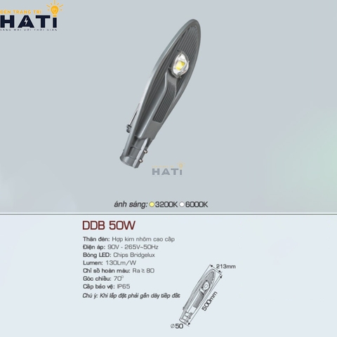 Đèn đường led Anfaco DDB 50w - 100w - 150w