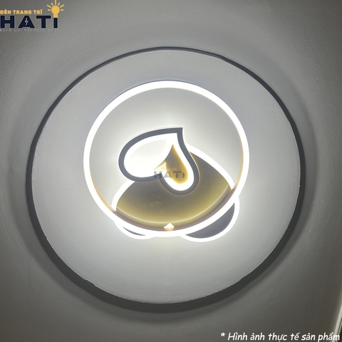 Đèn LED ốp trần trái tim