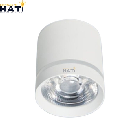 Đèn lon Anfaco AFC 642 màu trắng - đen 7w