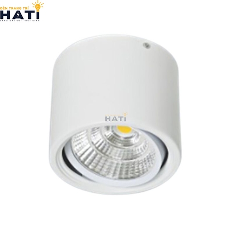 Đèn lon Anfaco AFC 647 màu trắng - đen 7w - 12w
