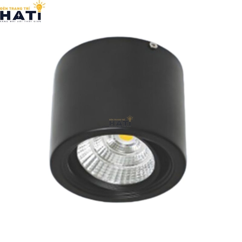 Đèn lon Anfaco AFC 647 màu trắng - đen 7w - 12w