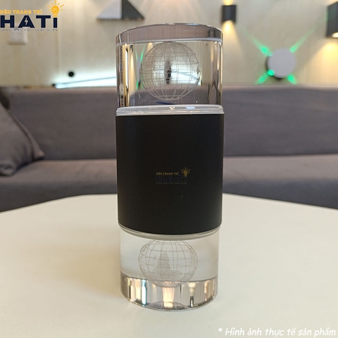 Đèn ống nhòm 2 đầu hoạ tiết trái đất - HTX 2677N