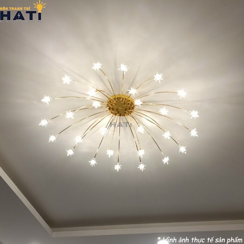 Đèn ốp chùm sao băng 28 bóng