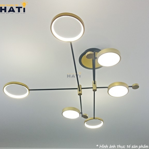 Đèn ốp decor Aki 6 bóng - ODC-013/3+3