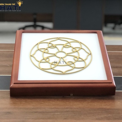 Đèn ốp gỗ Maho 4