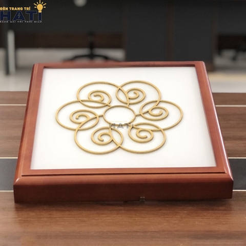 Đèn ốp gỗ Maple 5