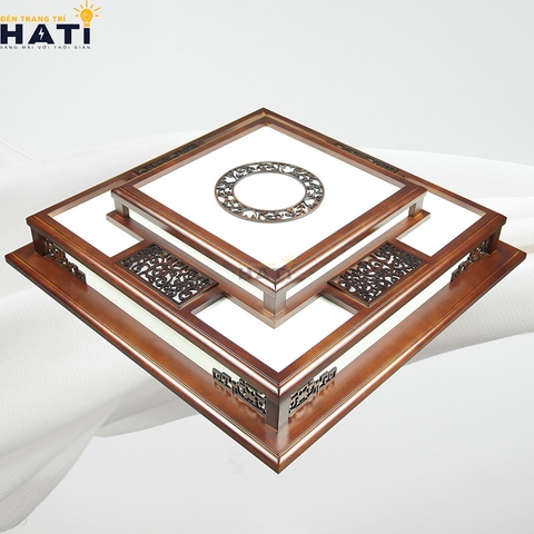 Đèn ốp gỗ Sape