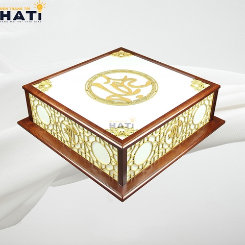 Đèn ốp gỗ Sapis