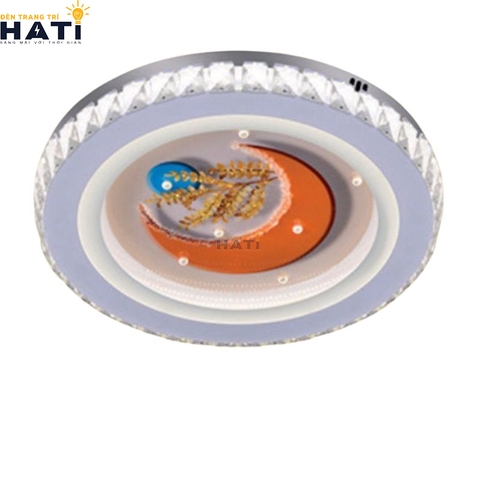 Đèn ốp led hình mặt trăng