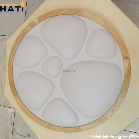 Đèn ốp LED Katry chất liệu kim loại và mica