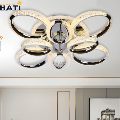 Đèn ốp LED Rovion cao cấp mang phong cách hiện đại, giúp không gian sống trở nên sang trọng, gọn gàng và tiết kiệm điện năng hiệu quả