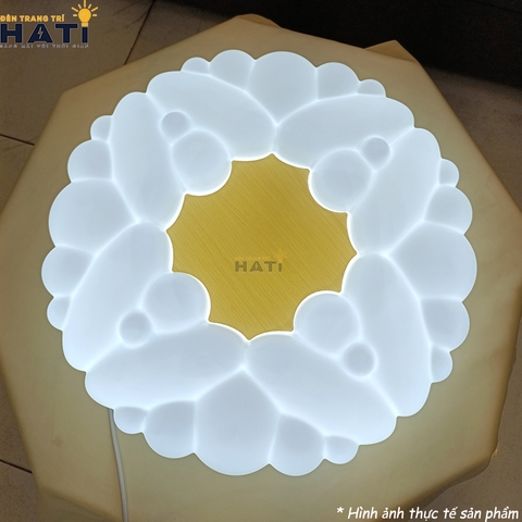 Đèn ốp LED Vicky với ánh sáng trắng