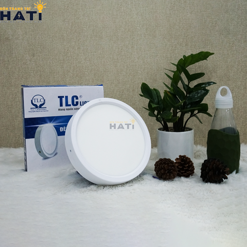 Đèn ốp nổi TLC tròn vỏ trắng 6w/12w/18w/24w
