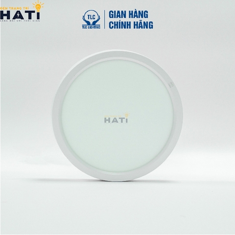 Đèn ốp nổi TLC tròn vỏ trắng 6w/12w/18w/24w